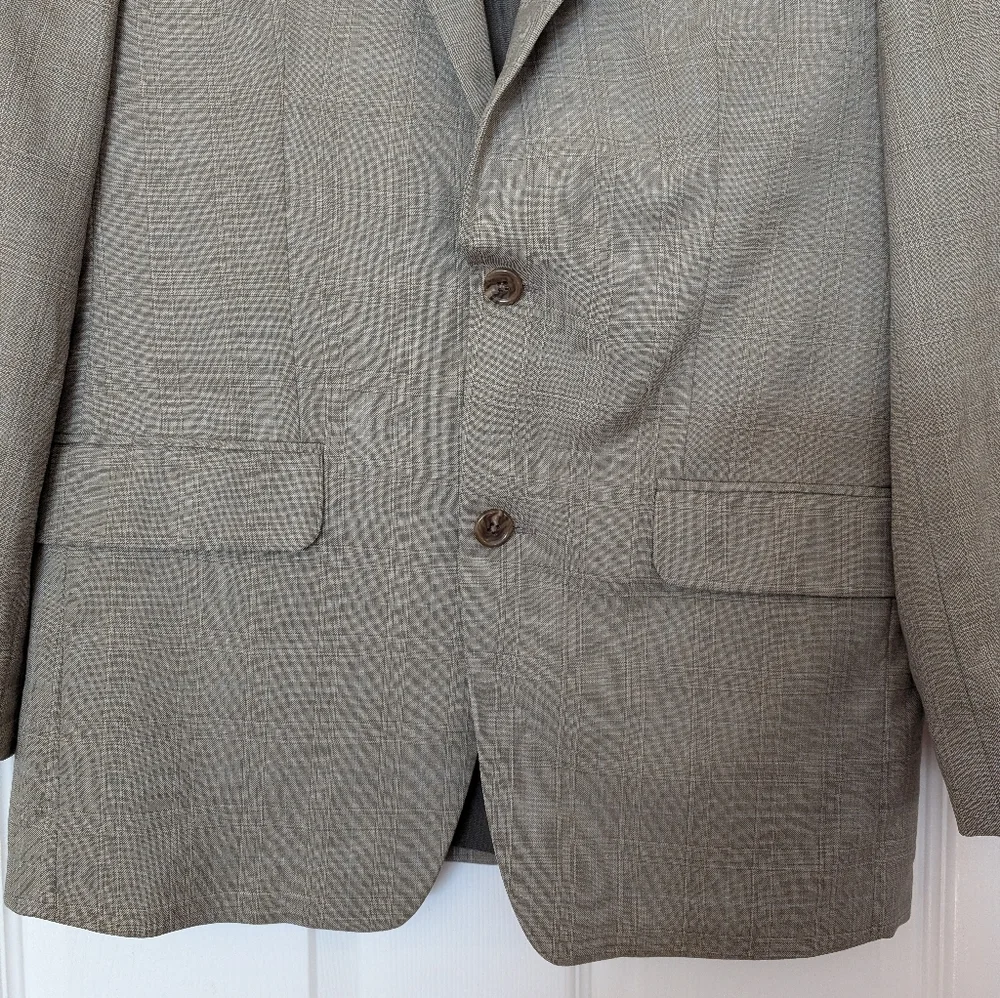 Men's MICHAEL KORS Glen Plaid 2 Button Sportcoat Blazer